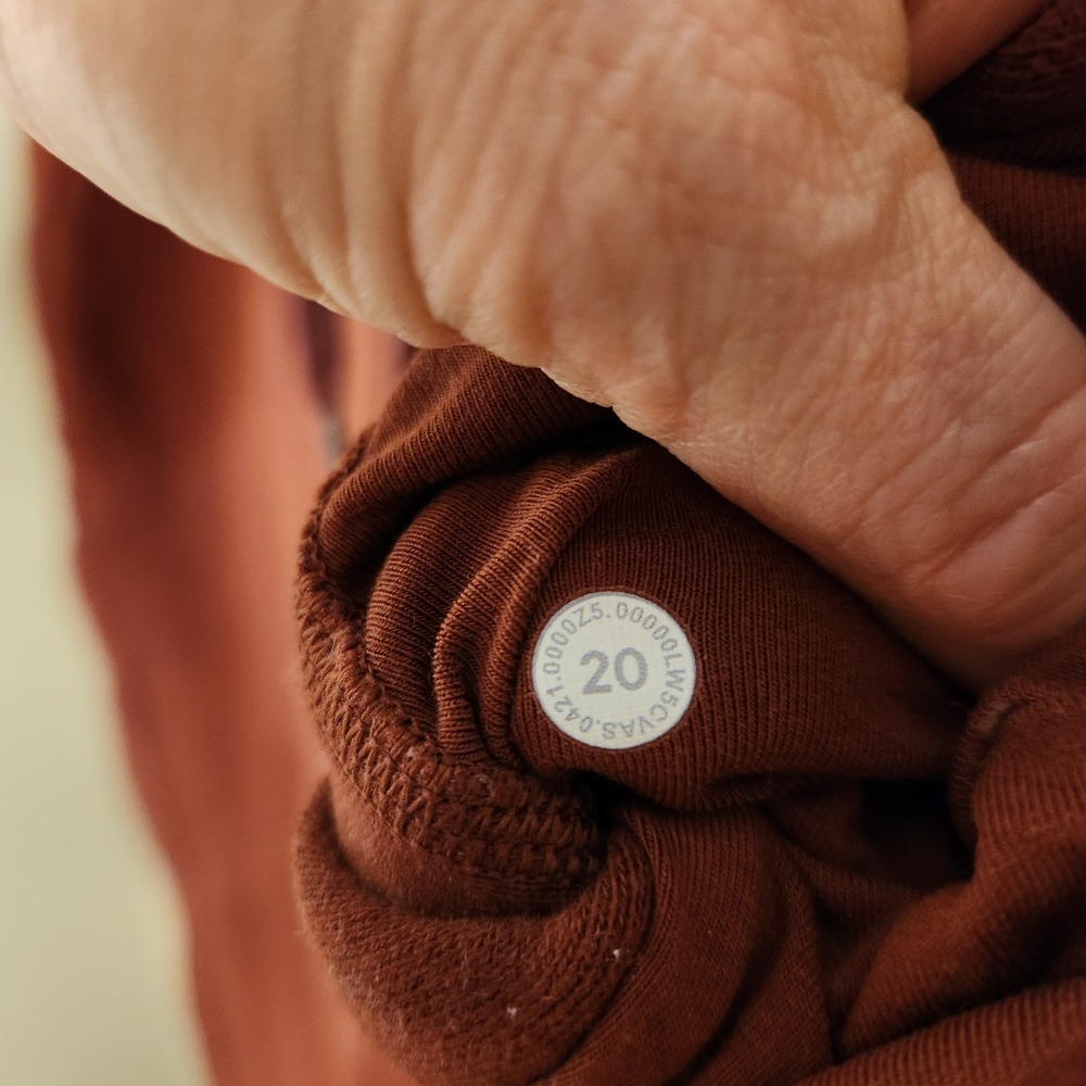 Lululemon Scuba High-Rise Jogger Rust Size 20 W5CVAS - Picture 2 of 4